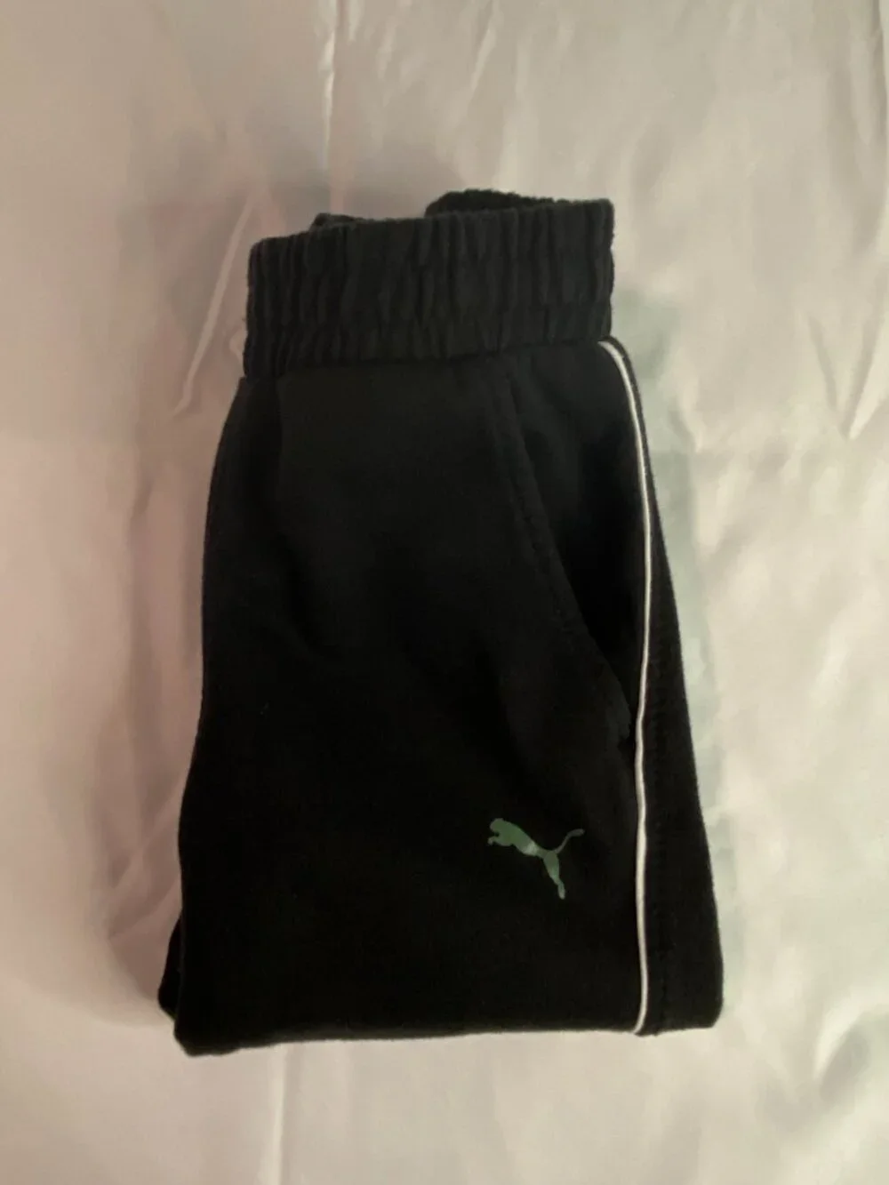 Puma Black Toddler Jogger Sweatpants Size 24M